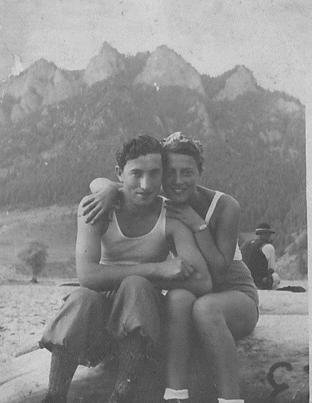סבא וסבתא שלי באוגוסט 1939