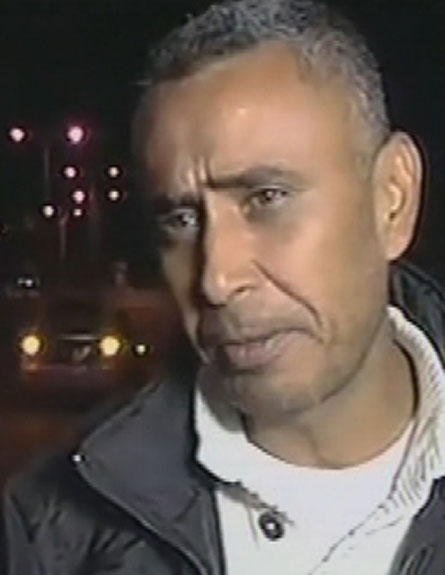 בן דודו של נהג המשאית,  עדנאן אבו סיאם (צילום: חדשות 2)