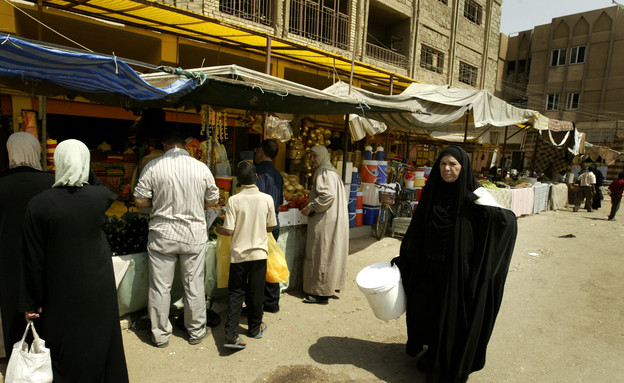 שוק בבגדד צילום גטי (צילום: Wathiq Khuzaie, GettyImages IL)