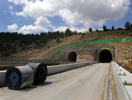 קו רכבת לירושלים (צילום: נעם וינד)