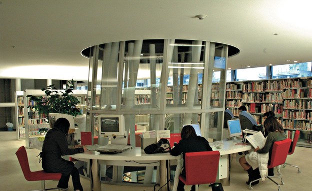 איטו יפן ספרייה (צילום: TIAA)