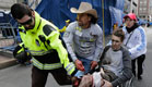 זירת הפיגוע בבוסטון. האח הואשם באחריות ל (צילום: AP)