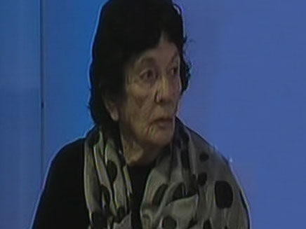 פרופ' נולה צ'לטון (צילום: ערוץ 1)
