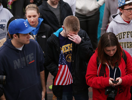 הפיגוע בבוסטון (צילום: Spencer Platt, GettyImages IL)