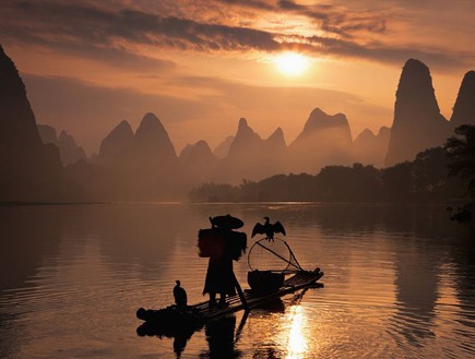 דייגים סינים (צילום: dailymail.co.uk)