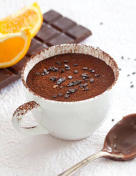 דייסת קורנפלור שוקולד-תפוז (צילום: כפיר חרבי, דרך האוכל)