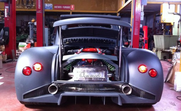 פיאט 500 עם מנוע למבורגיני