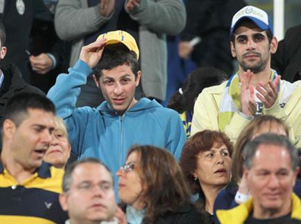 גם גלעד שליט הגיע לחגוג אליפות