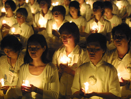 פאלון גונג - עצרת הזדהות (צילום: אימג'בנק/GettyImages)