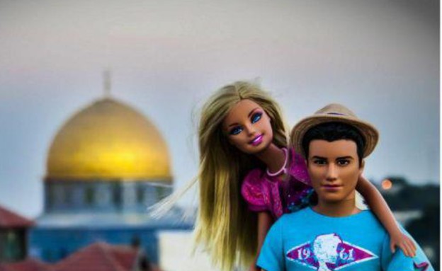 בירשולים, קן וברבי בישראל (צילום: מתוך העמוד www.facebook.com/BarbieLovesIsrael, החברה להגנת הטבע)
