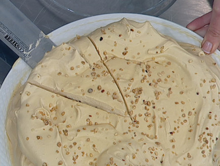 עוגת גבינה עם ציפוי ריבת חלב (תמונת AVI: mako)