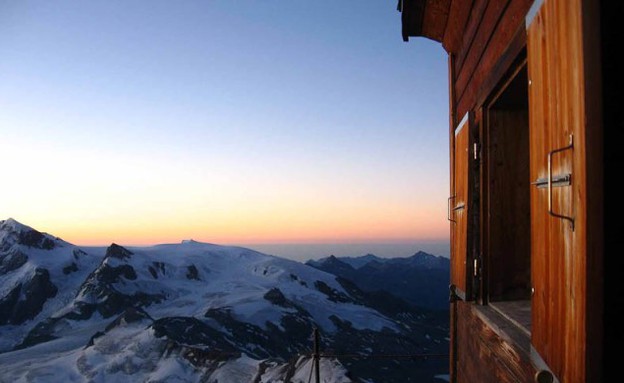 נוף, בקתה בשוויץ