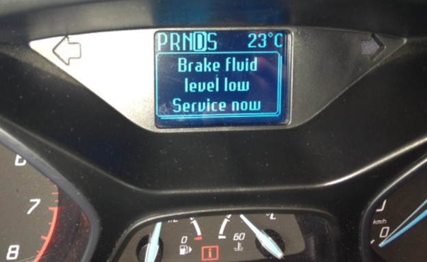 התראת תקלה פורד פוקוס