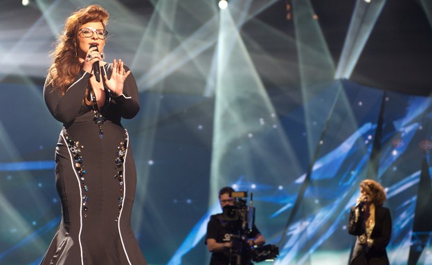 מורן מזור על הבמה אירוויזיון 2013 (צילום: סנדר הסטרמן, איגוד השידור האירופי)