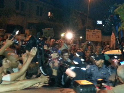 הפגנה נגד הגז, ארכיון (צילום: עזרי עמרם)