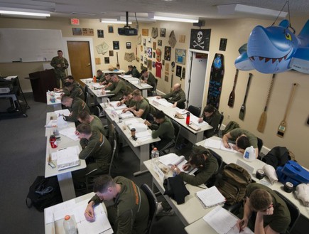 מבחן ציליה של המארינס (צילום: כוחות המארינס האמריקאים)