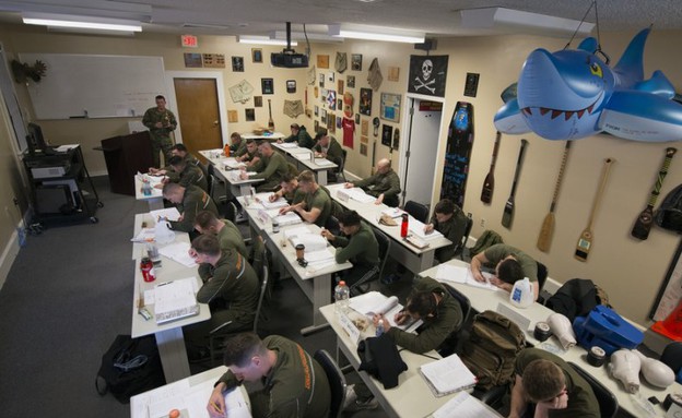 מבחן ציליה של המארינס (צילום: כוחות המארינס האמריקאים)
