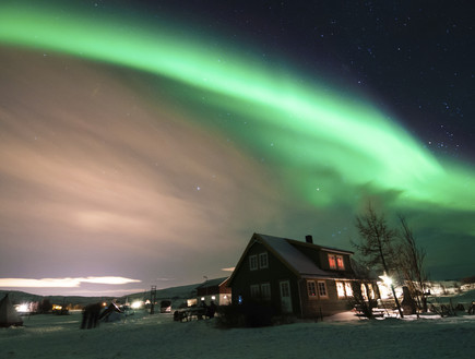 אורות הקוטב הצפוני (צילום: אימג'בנק / Thinkstock)