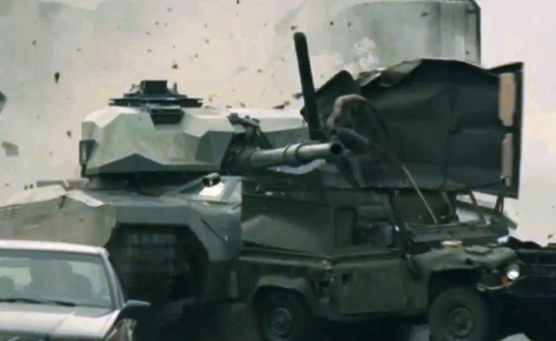 מהיר ועצבני 6 סצנת מרדפים