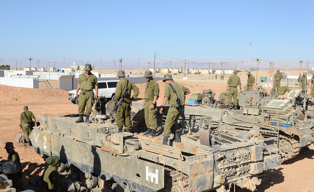 חיילי ההנדסה הקרבית (צילום: ליאור עפרון, עיתון "במחנה")