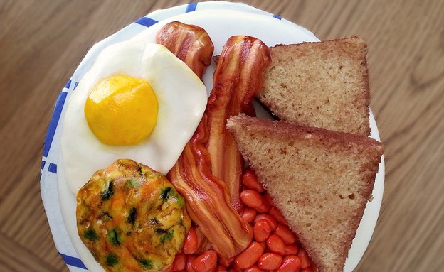 עוגת ארוחת בוקר (צילום: מתוך dailymail.co.uk)