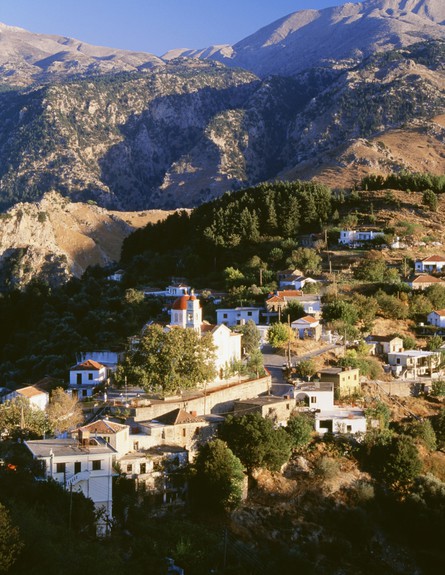 הכפר לאקי בכרתים (צילום: אימג'בנק / Thinkstock)
