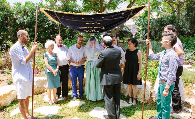 החתונה של יעל ונמרוד צילום (צילום: ניב שמשון)