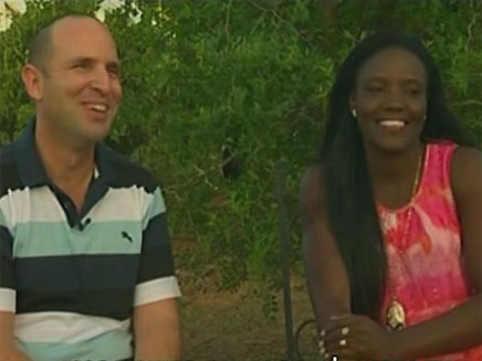 על ציר כפר נטר-ערבות אנגולה, בני הזוג גר (צילום: חדשות 2)