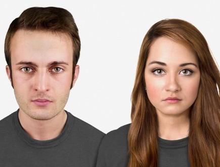 מחקר: איך פנים אנושיות ייראו בעוד שנים רבות