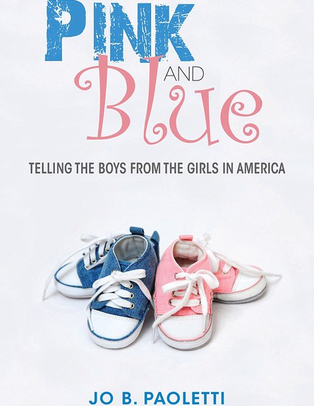 כריכת הספר "ורוד וכחול: להבדיל בין הבנות לבנים באמריקה" (צילום: צילום מסך daily mail)