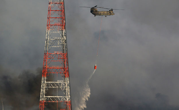 שריפת ענק בקולורדו (צילום: AP)