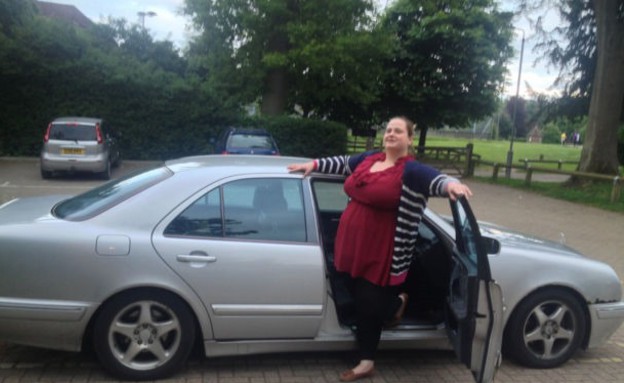 מודעה מוזרה מרצדס