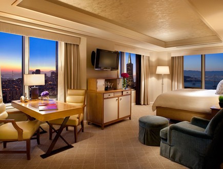 מנדרין אוריינטאל, סן פרנסיסקו, נוף ממלונות (צילום: luxurylink.com)