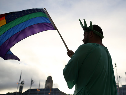 נישואים גאים (צילום: Justin Sullivan, GettyImages IL)