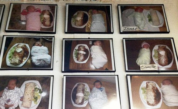 תינוקות בלאפה (צילום: dailymail.co.uk)