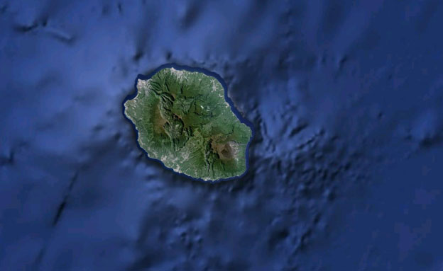 למשפחתו היה 10% משטחי האי (צילום: google maps)