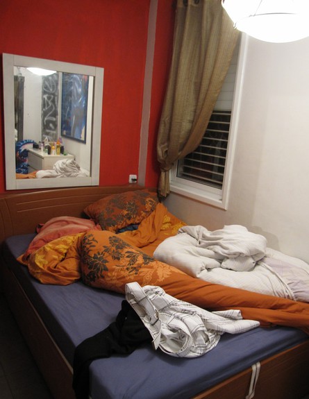 השבחת נכס, אנה גוטמן דירה2, לפני חדר שינה, צילום אנה גוטמן