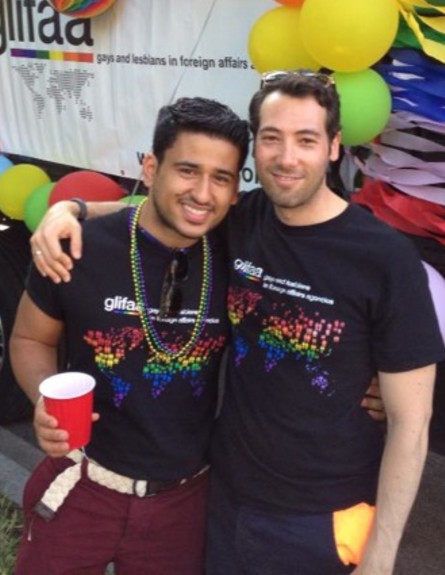 שלום ומייקל זוג הומואים ישראלי אמריקני (צילום: תומר ושחר צלמים)