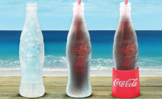 בקבוק הקרח של קוקה קולה (צילום: coca-colacompany.com)