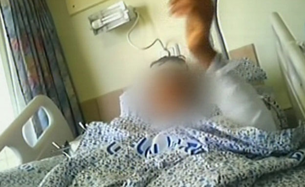 פצוע סורי בן 16 שמטופל בישראל מדבר (צילום: חדשות 2)