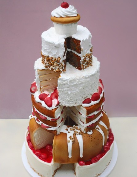 עוגת שכבות משוגעת מהרבה עוגות (צילום: מתוך האתר tumblr.com)