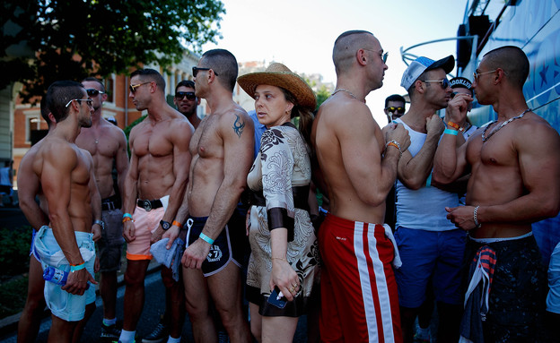 מצעד הגאווה במדריד (צילום: אימג'בנק / Gettyimages)