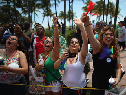 מצעד הגאווה במיאמי (צילום: אימג'בנק / Gettyimages)