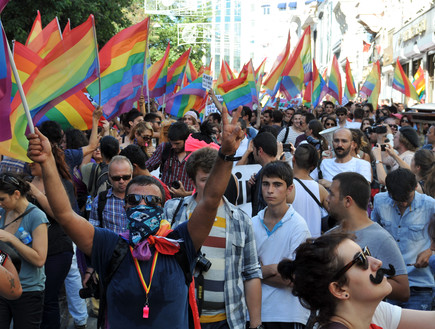 מצעד הגאווה בטורקיה (צילום: אימג'בנק / Gettyimages)