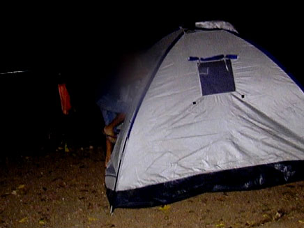אוהל (צילום: חדשות 2)