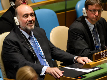 השגריר באו"ם רון פרושאור (צילום: שחר עזרן)