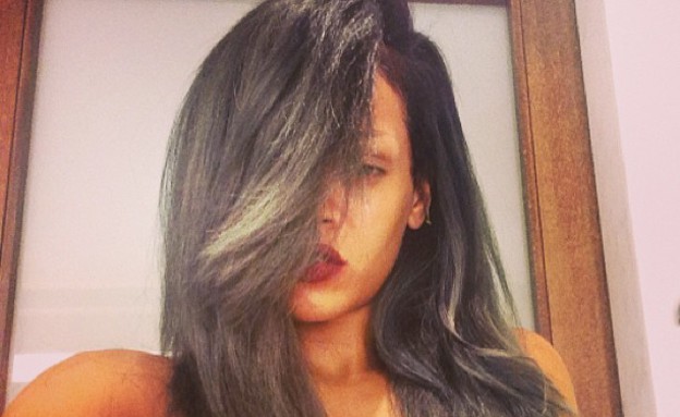 ריהאנה עם שיער אפור (צילום:  adomeitfilm)