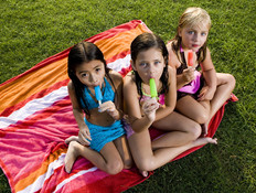 קיץ, ילדים, קרטיב, ארטיק, החופש הגדול (צילום: Purestock, GettyImages IL)