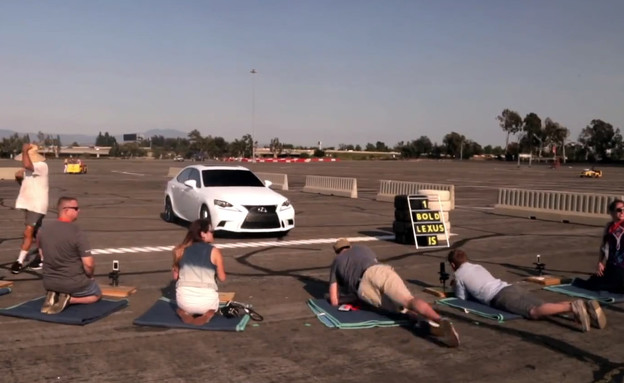 לקסוס פרסומת אינסטגרם