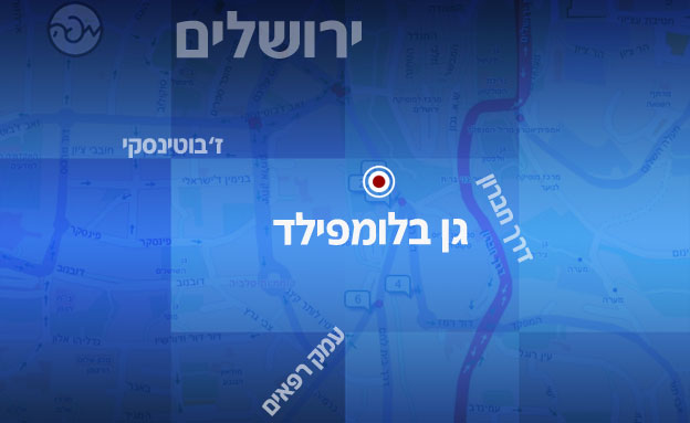 מפת האזור (צילום: mapa)